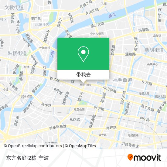 东方名庭-2栋地图