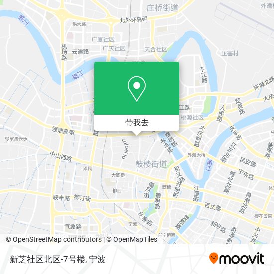 新芝社区北区-7号楼地图