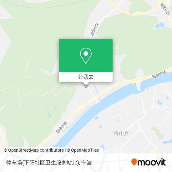 停车场(下阳社区卫生服务站北)地图