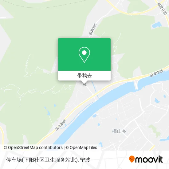 停车场(下阳社区卫生服务站北)地图