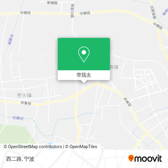 西二路地图
