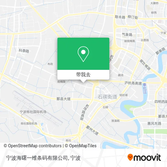 宁波海曙一维条码有限公司地图
