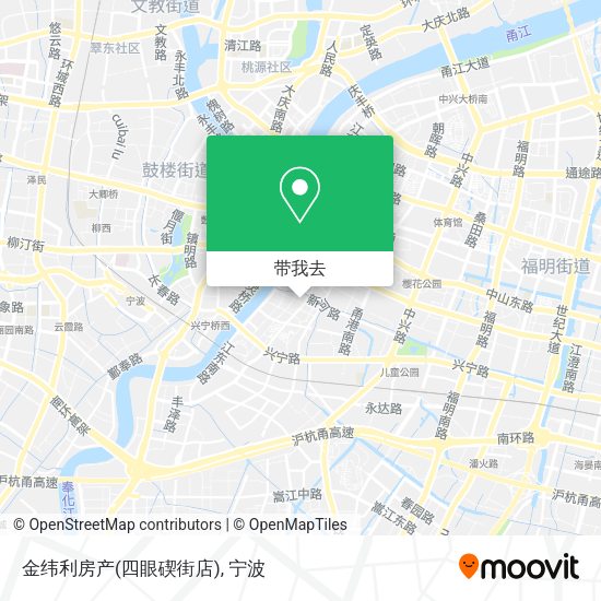 金纬利房产(四眼碶街店)地图