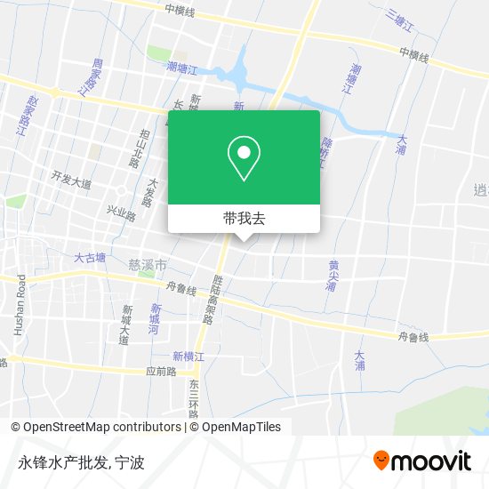 永锋水产批发地图