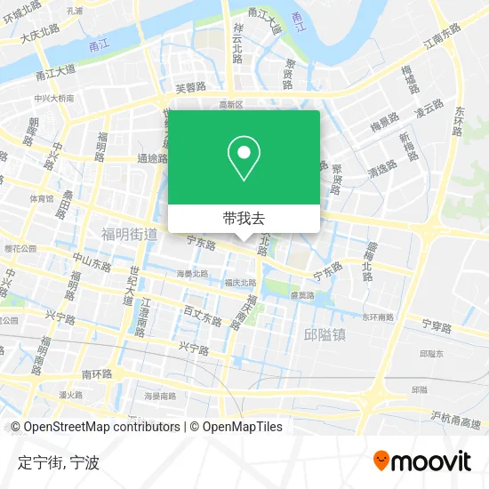 定宁街地图