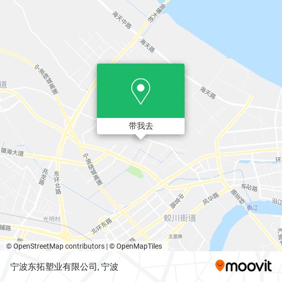宁波东拓塑业有限公司地图