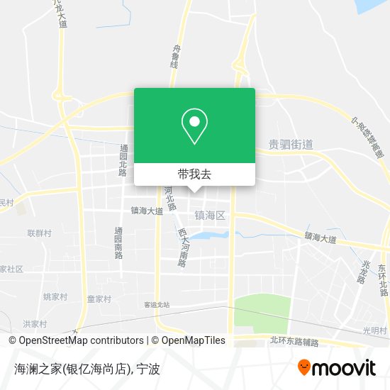海澜之家(银亿海尚店)地图