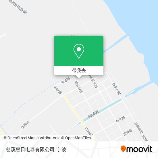 慈溪惠日电器有限公司地图