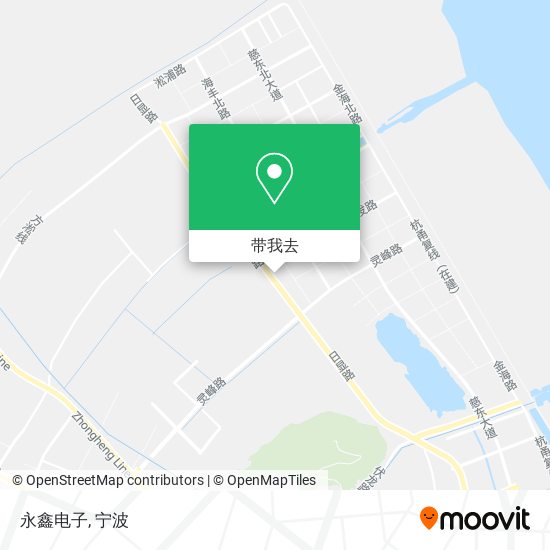 永鑫电子地图