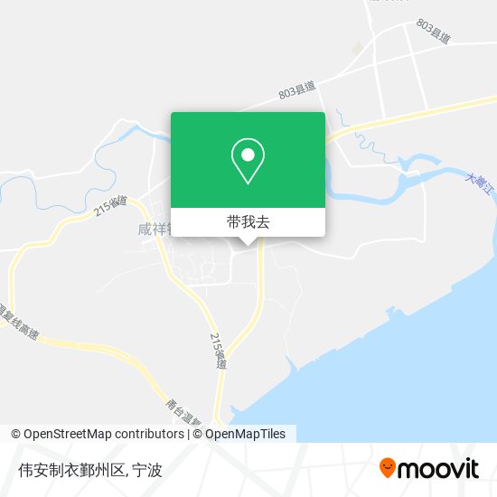 伟安制衣鄞州区地图
