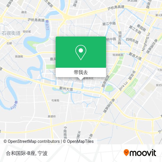 合和国际-B座地图