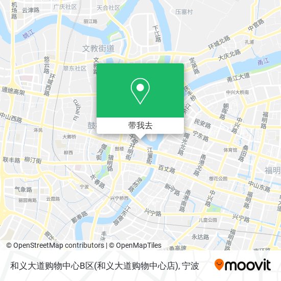 和义大道购物中心B区(和义大道购物中心店)地图