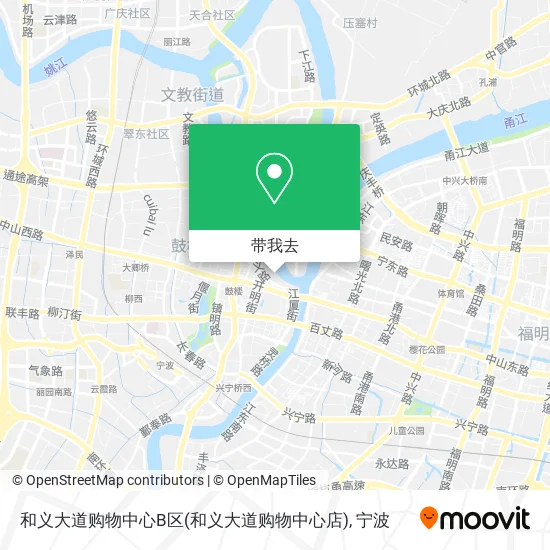 和义大道购物中心B区(和义大道购物中心店)地图