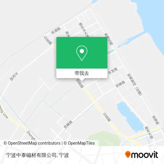 宁波中泰磁材有限公司地图