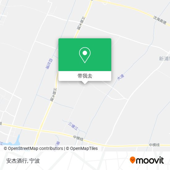 安杰酒行地图