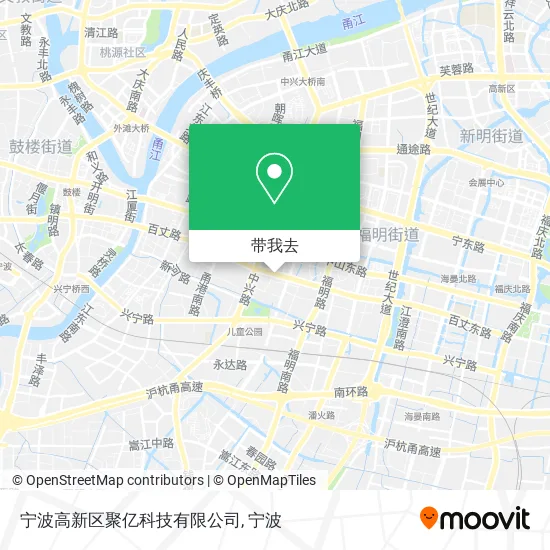 宁波高新区聚亿科技有限公司地图