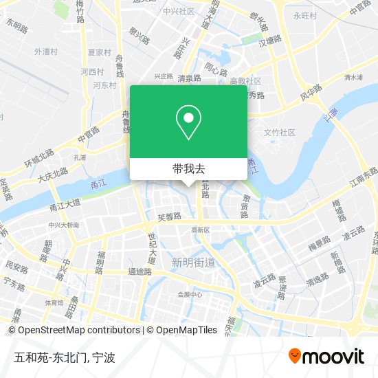 五和苑-东北门地图