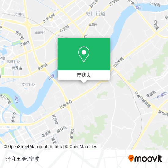 泽和五金地图