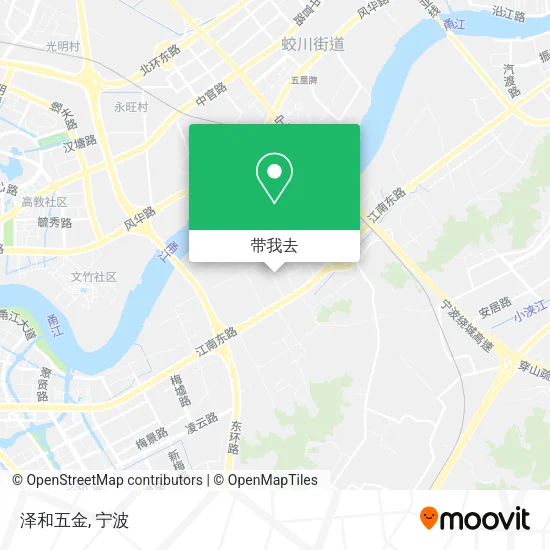泽和五金地图