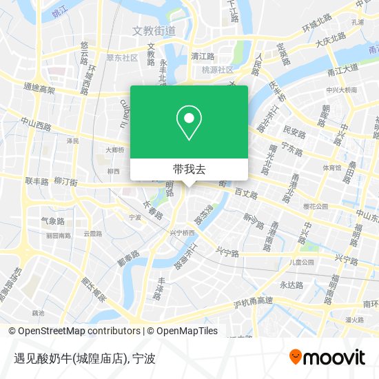 遇见酸奶牛(城隍庙店)地图