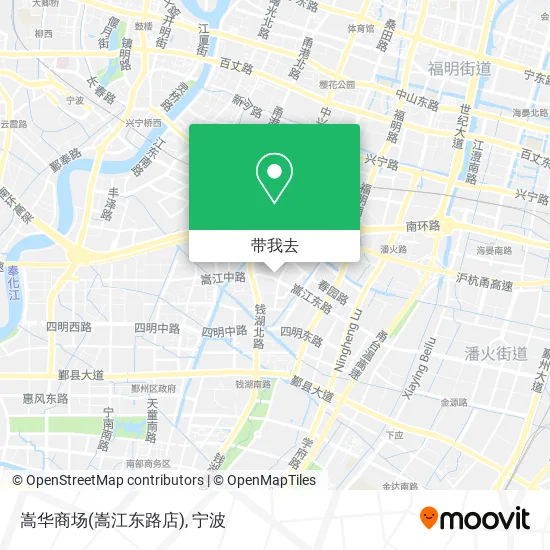 嵩华商场(嵩江东路店)地图