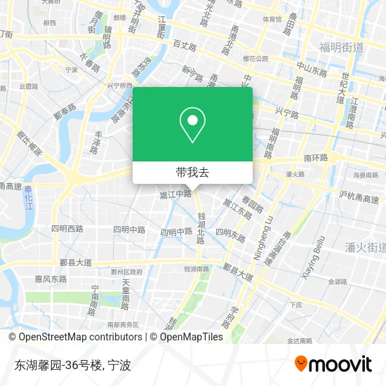 东湖馨园-36号楼地图