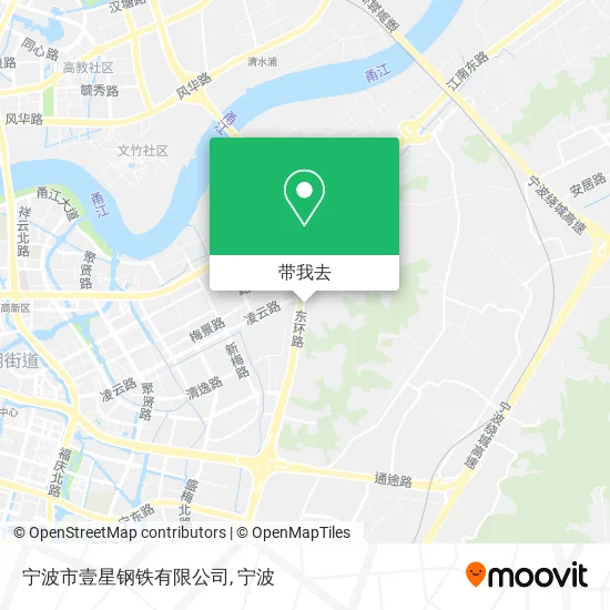 宁波市壹星钢铁有限公司地图