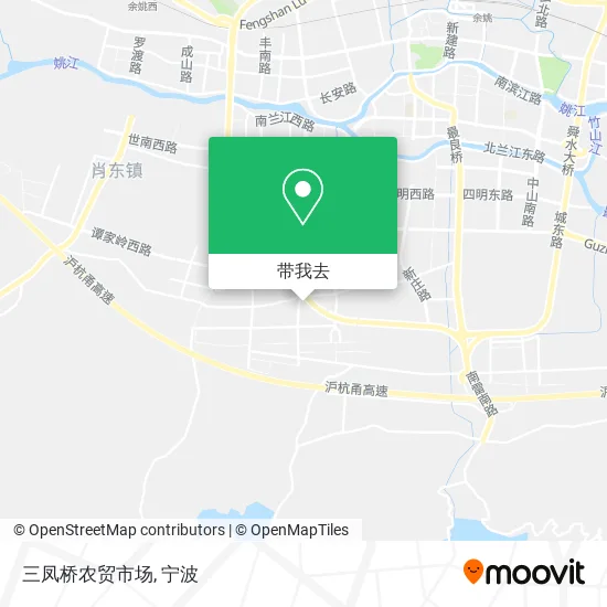 三凤桥农贸市场地图