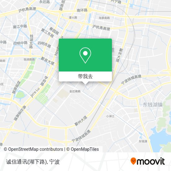 诚信通讯(湖下路)地图