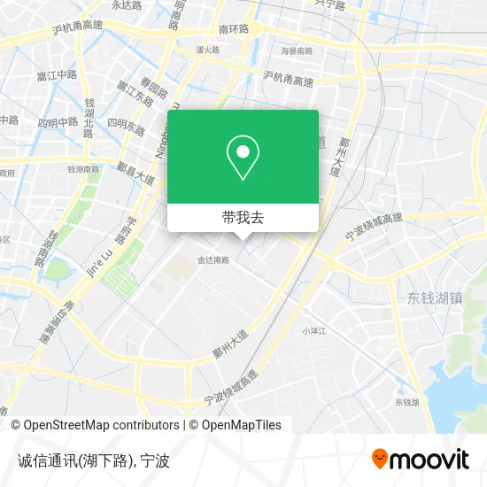 诚信通讯(湖下路)地图