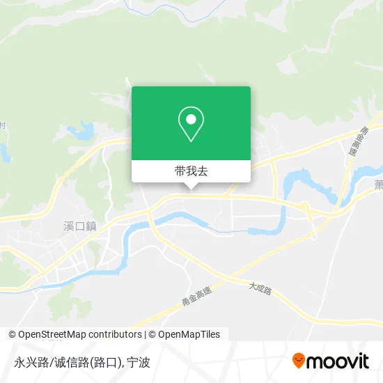 永兴路/诚信路(路口)地图