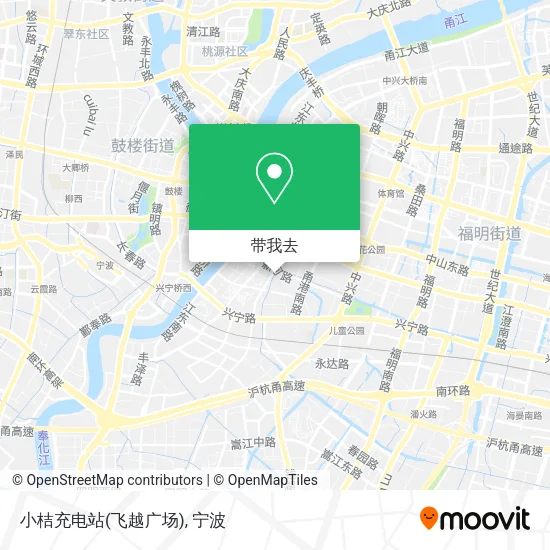 小桔充电站(飞越广场)地图