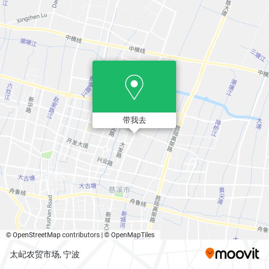 太屺农贸市场地图