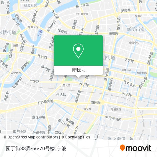 园丁街88弄-66-70号楼地图