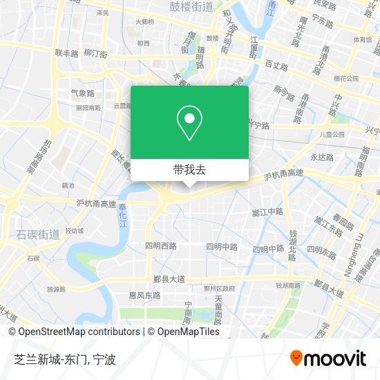 芝兰新城-东门地图