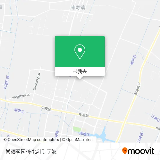 尚德家园-东北3门地图