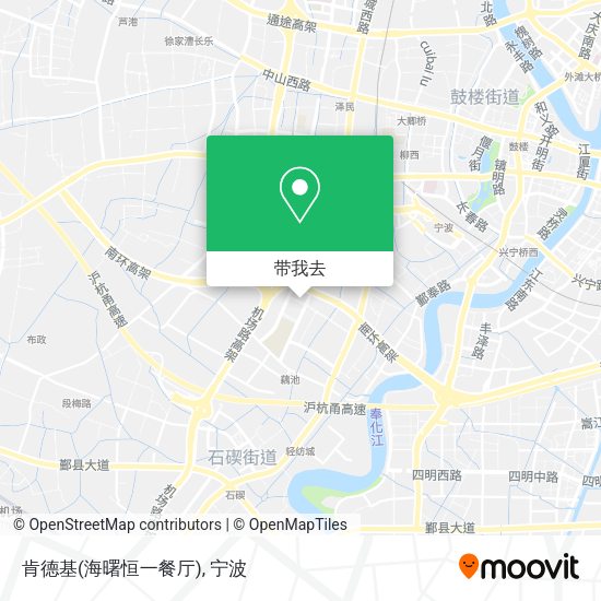 肯德基(海曙恒一餐厅)地图