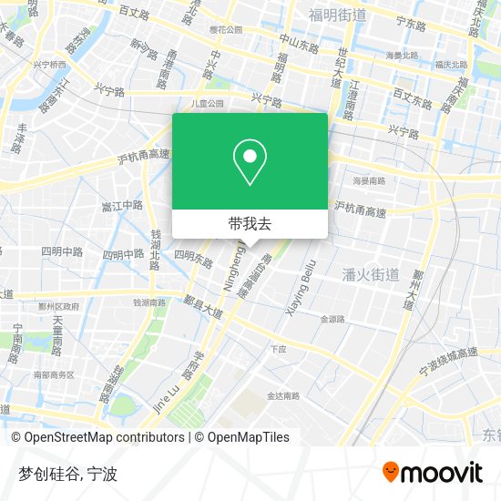 梦创硅谷地图