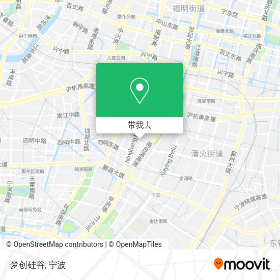 梦创硅谷地图
