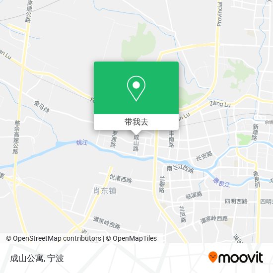 成山公寓地图