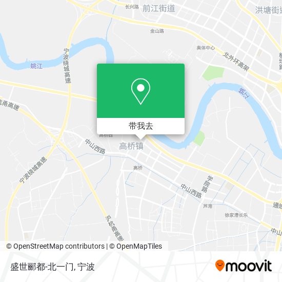 盛世郦都-北一门地图