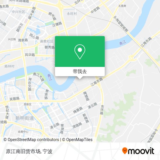 原江南旧货市场地图