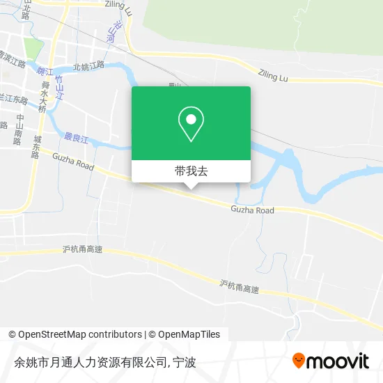 余姚市月通人力资源有限公司地图