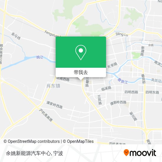 余姚新能源汽车中心地图