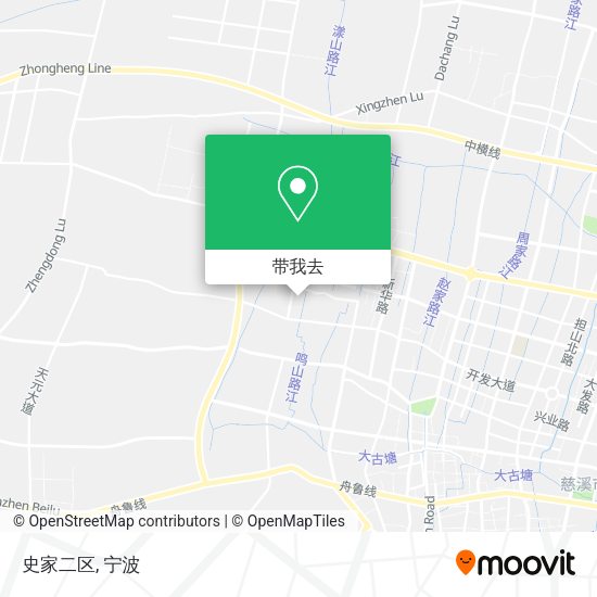 史家二区地图