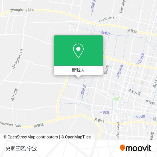 史家三区地图