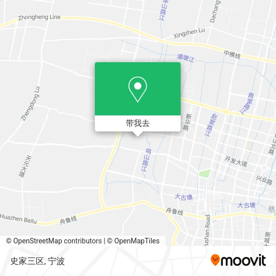 史家三区地图