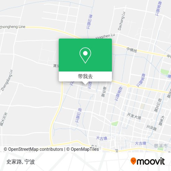 史家路地图