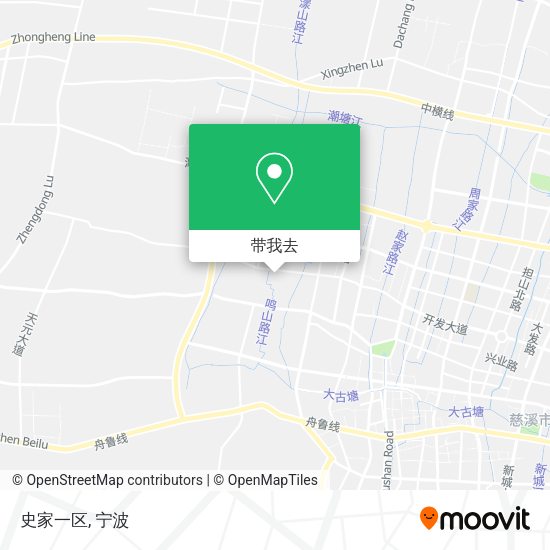 史家一区地图