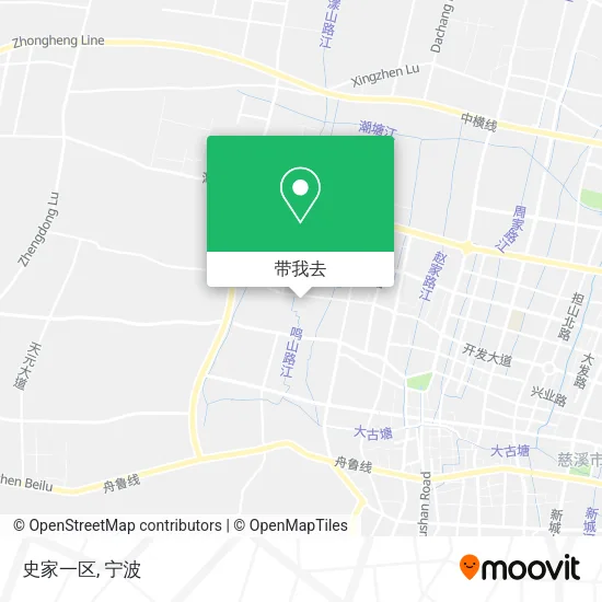 史家一区地图